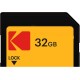 Cartao de Memoria 32GB Kodak SD Leitura 300Mbs Gravaçao 270Mbs