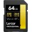 Cartao de Memoria SD 64GB Lexar 4K Leitura 300Mbs Gravaçao 260Mbs