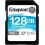 Cartao de Memoria 128GB Kingston SD Leitura 170Mbs Gravaçao 90Mbs