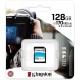 Cartao de Memoria 128GB Kingston SD Leitura 170Mbs Gravaçao 90Mbs