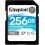 Cartao de Memoria 256GB Kingston SD Leitura 170Mbs Gravaçao 90Mbs
