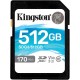 Cartao de Memoria 256GB Kingston SD Leitura 170Mbs Gravaçao 90Mbs