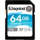 Cartao de Memoria 512GB Kingston SD Leitura 170Mbs Gravaçao 90Mbs