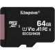 Cartao de Memoria 64GB Kingston SD Leitura 100Mbs Adaptador Gravaçao 85Mbs