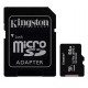 Cartao de Memoria 64GB Kingston SD Leitura 100Mbs Adaptador Gravaçao 85Mbs