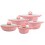 Jogo de Panelas Antiaderente Inox Fogao Induçao 5 PC
