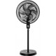 Ventilador Coluna 42cm Cadence 150W 3 Velocidades Turbo Preto