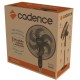 Ventilador de Coluna Cadence 126W Turbo 3 Velocidades Preto e Azul