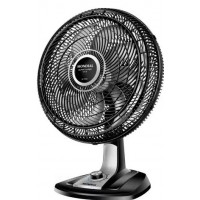 VENTILADOR DE MESA MONDIAL 140W TURBO 40CM C/ 8 PAS - PRETO