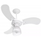 Ventilador de Teto 40cm Venti Delta 130W 3 Velocidades Luz 220v