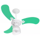Ventilador de Teto 40cm Turbo Delta 130W 3 Velocidades Luz 220v