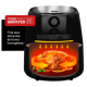 Fritadeira Eletrica Air Fryer 4,2l Eos 1500W Gourmet Red Luxx