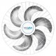Kit 6 Ventiladores de Parede 50cm Ventiplus 200w SuperTurbo Bivolt