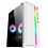 Gabinete Gamer Mid Tower RGB Lateral Acrilico Branco