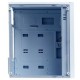 Gabinete Gamer Mid Tower RGB Lateral Acrilico Branco