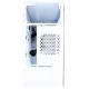 Gabinete Gamer Mid Tower RGB Lateral Acrilico Branco