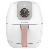 Fritadeira Sem Oleo Cadence 3L 7 Programas 1250W Luxx Pink