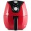 Fritadeira Eletrica Air Fryer 1500W Multilaser 4L Luxx Red Ellegance