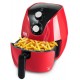 Fritadeira Eletrica Air Fryer 1500W Multilaser 4L Vermelha 220v