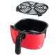 Fritadeira Eletrica Air Fryer 1500W Multilaser 4L Vermelha 220v