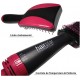Escova Secadora 3X1 HairStar 700W Funçao Escova Secador e Chapinha Preta e Rosa