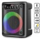 Caixa de Som Portatil 10W Grasep RGB Bluetooth Preta