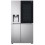 Geladeira Refrigerador Smart LG 598L Wifi Inverter Painel Led em Aço Escovado Syde by Syde