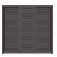 Guarda Roupas Casal MDP Bartira 3 Portas Ripadas 4 Gavetas