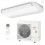 Ar Condicionado Split Teto 35.000 BTUs Fujitsu Quente e Frio Trifasico 380v Branco