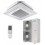 Ar Condicionado Split Teto Cassete 54.000 BTUs Samsung Quente e Frio Wifi 220v