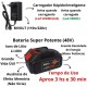 Lavadora Portatil Alta Pressao 1250W GMK Sem Fio a Bateria 48v