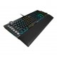 Teclado Mecanico Gamer com Fio Corsair RGB 6 Teclas Macro Preto