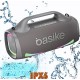 Caixa de Som Portatil Basike RGB Bluetooth 100W A Prova dAgua