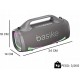 Caixa de Som Portatil Basike RGB Bluetooth 100W A Prova dAgua