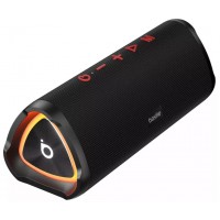 Caixa de Som Portatil Basike Bluetooth Led RGB 35W Resistente a Agua