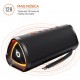 Caixa de Som Portatil Basike Bluetooth Led RGB 35W Resistente a Agua