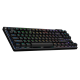Teclado Sem Fio Gamer Mecanico Logitech RGB Preto Layout US Preto