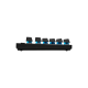 Teclado Sem Fio Gamer Mecanico Logitech RGB Preto Layout US Preto