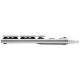 Teclado com Fio Mecanico Logitech RGB 5 Teclas Dedicadas Branco