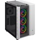 GABINETE CRYSTAL GAMER RGB LATERAL VIDRO CORSAIR BRANCO
