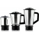 Liquidificador 3X1 RAF 1.5 Litros 350W 2 Velocidades Preto 220v