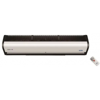 Cortina de Ar 150cm Vix 175W Preta e Branca 220v