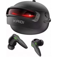 Fone de Ouvido Sem Fio Kaidi Cancelamento Ruido Resistente Agua Preto