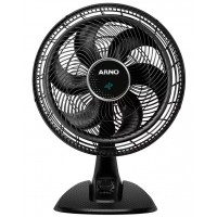 VENTILADOR DE MESA ARNO 6PAS 126W 40CM SILENCIOSO TURBO - PRETO