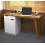 Mesa Escrivaninha 142cm Office 1 Porta MDF 1 Gaveta