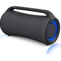 Caixa de Som Portatil 100W Sony A Prova dAgua Efeito Voz Preta