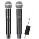 Microfone Sem Fio Duplo Profissional Bateria Recarregavel