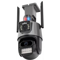Camera Seguran&ccedil;a 8MPx Wifi Tela Dupla Visao Noturna Giroflex