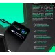 Carregador Portatil USB 10.000 Mah Power Bank Lighting USB C Preto