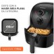 Fritadeira Eletrica 4L Mondial Air Fryer 1500W Timer Preta